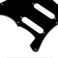thumbnail image 3 of 3 Ply Electric Guitar Pickguard Black Scratch Plate For New, 3 of 4