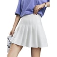 thumbnail image 6 of Douhoow Women High Waist Mini Skirt School Short Pleated Kawaii Skirt Summer Tennis Skirt, 6 of 8