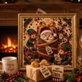 thumbnail image 6 of Lazduis Christmas Diamond Art Kit Christmas Pearl Art Kits for Adults DIY Holiday Decor with Pre-Printed Canvas Beads Wall Decor 7.87 x 7.87 x 1.18IN, 6 of 6