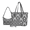 Skull Print, variant on Tutolipy Tote Bag Set for Womens, with Personalized Hobo Purse Fashionable Shoulder Bag Underarm Shoulder Bag, 3 Piece Red Cardinal Cherry Blossom