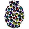 thumbnail image 2 of Nueva sudadera con capucha unisex estampada con estampado novedoso en 3D, sudadera con capucha y bolsillo, ropa de calle holgada y cómoda, 2 of 4