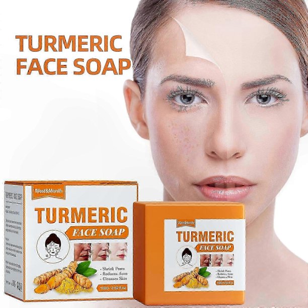 Natural Lemon Turmeric Soap Bar for Refreshing Cleanse with Handcrafted Skincare Benefits