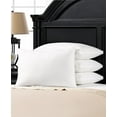 thumbnail image 1 of Exquisite Hotel Collection Gusseted Microfiber Gel Filled Firm Pillow, White, Standard (Pack of 4), 1 of 3