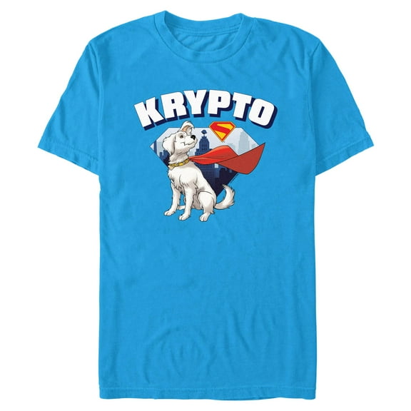 Mens Superman Krypto Hero T Shirt