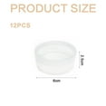 thumbnail image 2 of 12 Uds Mini caja de contenedores de almacenamiento Circular transparente de plástico para recoger artículos pequeños, cuentas, manualidades, 6*2,5 cm, 2 of 5
