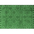 thumbnail image 1 of Ahgly Company Indoor Rectangle Persian Emerald Green Traditional Area Rugs, 6' x 9', 1 of 4