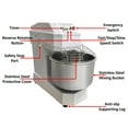 thumbnail image 3 of 80L Dough Mixer Double-Acting Double-Speed Dough Mixer Spiral Kneading Machine 220V Three-phase, 3 of 16