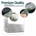 thumbnail image 4 of Car Crystal Bling Wheel Cover with Black License Plate Frame Set, 4 of 8