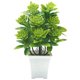 thumbnail image 3 of Flor artificial en maceta, simulación de planta en maceta, decoración para el hogar y la Oficina (amarillo), 3 of 6