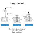 thumbnail image 3 of Stainless Steel Quick Release Pin 8mm Diameter Ball Locking Pin, 3 of 5