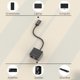 thumbnail image 4 of - Adaptador USB C a doble SPDIF [192 kHz/24 bits DAC] para MacBook Mac iMac, portátil, coutadora, PC, tipo C a doble divisor de audio óptico TOSLINK, 4 of 5