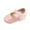 Pink, variant on Xfvqtps Baby Girls PU Mary Jane Flats Flower Lace Cute Non-slip Soft Sole PU Prewalker Toddler Shoes Fashion Bottom Princess Sandals Black