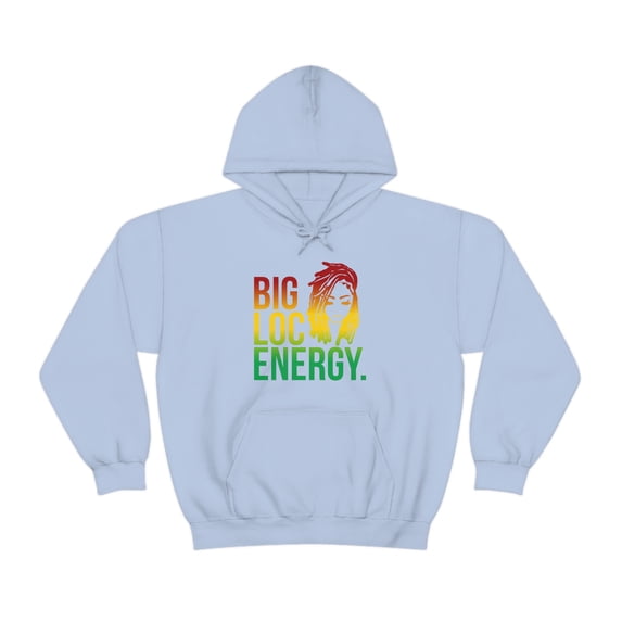 Locs Hoodie, Big Loc Energy Hoodie, Loc'd Hoodie, Loc's Hoodie