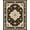 Black Ivory Gold, Pattern 9, variant on ODIKA 8'x10' Washable Area Rug Durable, Non-Slip Boho Southwestern Vintage Botanical Vine Scrollwork Border Distressed for Living Room, Under Sectional, Family
