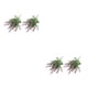 thumbnail image 4 of Inteprter De flores artificiales de lavanda, ramo de plantas de 7 puntas, suministro romántico, jarrón de boda exterior para Navidad, Rojo púrpura 2piezas, 4 of 6