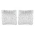 thumbnail image 5 of Safavieh Shag Modish Metallic Solid Plush Pillow, 5 of 5