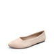 thumbnail image 1 of DREAM PAIRS Flats de Mujer en Gamuza Nude con Punta Fina Talle 10, 1 of 7
