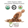 thumbnail image 2 of Organic Way Dried Buckthorn Bark (Frangula Alnus) Cut & Sifted - Organic & Kosher Certified | Raw, Vegan, Non GMO & Gluten Free | USDA Certified | Origin - Albania (1LBS / 16Oz), 2 of 4