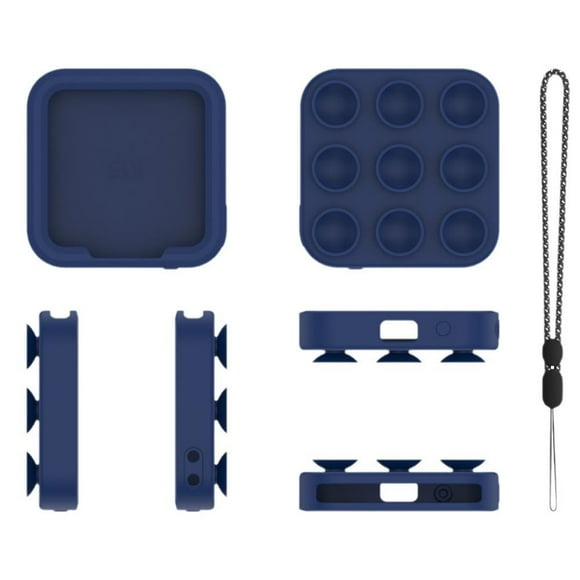 Gracefulvara Blue For Square Reader for contactless and chip second generation card reader suction cup protective cover