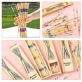 thumbnail image 4 of SHISUYAN Wooden Pick Up Sticks Game for Parrot Assorted Color Safe Materials Promotes Cognitive Skills 4 Boxes, 4 of 9