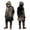 00#&-Khaki3554, variant on Kiijoy Toddler Boys Hooded Long Jacket Fantasy Halloween Outerwear Cardigan Coat, Khaki, 4-5 Years