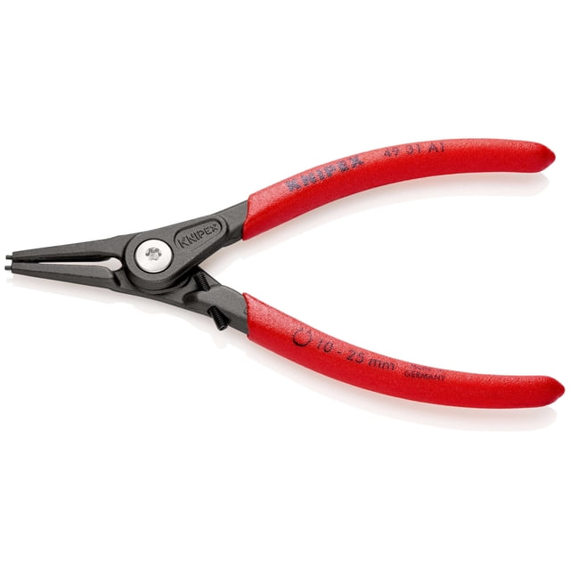KNIPEX 49 31 A1 Pinza de precisión para anillos de retención exteriores de ejes Con protección contra la sobreexpansión 140 mm