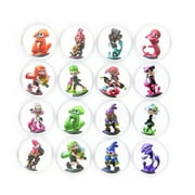 Lot of 16 Splatoon 2 Amiibo cards, Compatible with Switch, Wii U and new 3DS
