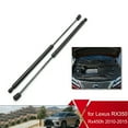 thumbnail image 2 of 2X Front Bonnet Hood Lift Struts Support Shock Gas Cylinder Set for RX350 RX450H 2010-2015,2 x Front Hood Gas Struts,Black, 2 of 5