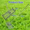 thumbnail image 6 of Garden backyard farmland golf course compost sand leveling with 79.5 long handle heavy duty tool lawn leveling rake, 6 of 11
