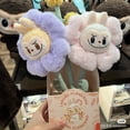 thumbnail image 5 of Muñeco de peluche de la serie Kawaii Labubu Flowerfairy, conjunto de ramo rojo y rosa, figura de anime, decoración de habitación, decoración de escritorio, juguetes de dibujos animados, regalos, 5 of 5