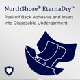 thumbnail image 3 of NorthShore EternaDry Booster Pad Diaper Doublers with Adhesive, 2X-Large, Case/40 (4/10s), 3 of 8