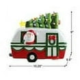 thumbnail image 3 of Mr. Christmas 10 in. Nostalgic Ceramic Santa Camper, 3 of 4