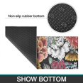 thumbnail image 6 of Pioneer Flower Floral Print Pattern Kitchen Rugs Sets Of 2,Anti Fatigue Kitchen Mat Rugs Non Slip Washable,Decorative Kitchen Floor Mats for Kitchen,Sink,Laundry,17"x30"+17"x47", 6 of 7
