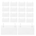 thumbnail image 1 of SHOWERORO 1Jgo Portaprecios Transparente Con Para Organización De En Tiendas Y Supermercados, 1 of 8