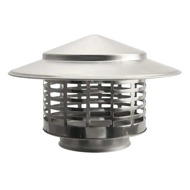 Lipstore Capuchon de Conduit Tuyau Extérieur Installation Facile Capuchon de Conduit de Cheminée Capuchon de Cheminée Extérieur Diamètre Intérieur 75mm