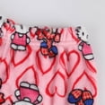 thumbnail image 6 of Spider Hero Halloween Pants Women's Fleece Pajama Pants Warm Winter Flannel Lounge Bottoms Cartoon Spider Hero Graphic Sleepwear Cozy Soft Thermal PJ Trousers with Pockets Relaxed Fit, Pink, XXL, 6 of 9