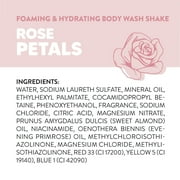 (2 pack) ONYX Professional Foaming & Hydrating Body Wash Shake, Rose Petals, 16.2 fl oz