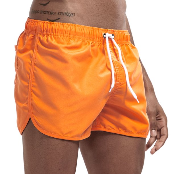 JOCKMAIL-bañador corto de cintura baja para hombre, ropa de playa Sexy, transpirable, tabla de Surf, verano Fivean unisex