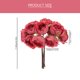 thumbnail image 2 of ADDHAT Bouquet De Rosas Artificiales Rojas De Tela Para En Bodas Y Eventos, 2 of 8