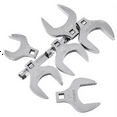 thumbnail image 2 of Sunex 9722A 6pc 1/2" Drive Full Polish Fractional SAE Jumbo Crowfoot Wrench, 2 of 3