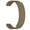 brown, variant on Magnetic Attachment Silicone Replacement Band Simple Installation for 12mm Width Watches Fitness Bracelets
