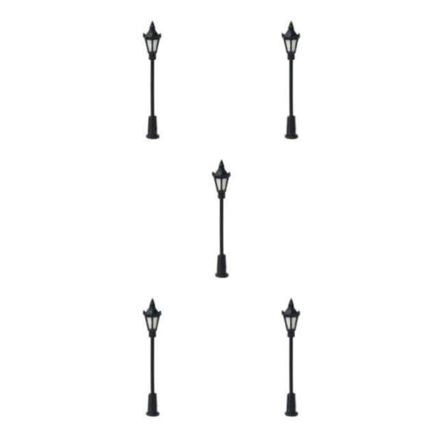 VONKY 20pcs/set Réverbère Miniature Robuste et Durable pour Miniature Détaillée comme Indiqué 5Set