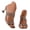 Rose Gold, variant on Womens Sequin Kitten Heels Square Open Toe Slip on Heeled Sandals Rhinestone Two Bands Backless Mules Slides for Prom Wedding Party (Rose Gold,8)