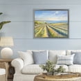 thumbnail image 2 of Stupell Industries Rows Of Flowers Landscape Gray Framed Floater Canvas Wall Art design by Petal Prints Design, 25 x 31, 2 of 9