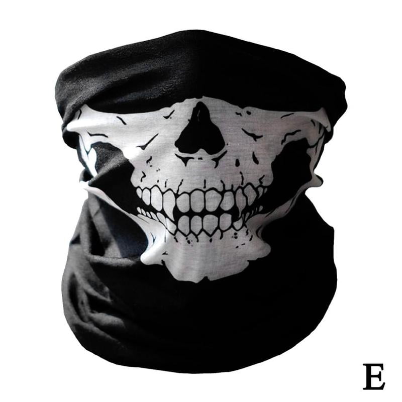 SKULL FACE MASK + GLOVES SET BIKER FISHING CYCLING SKI SKELETON SKI P2R5 -  Walmart.com