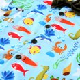 thumbnail image 4 of Fesfesfes Toddler Toddler Boys Fashion Short Sleeve Blouse Ocean Print Retro Shorts Gentlemans Suit Summer Saving, 4 of 9