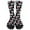 Black2, variant on Letter Printed 67 Socks for Kids Ages 7-12 Athletic Crew Socks for Boys Girls Festive Christmas Holiday Socks