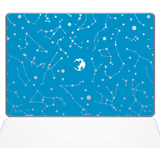 The Decal Guru Constellations Decal Vinyl Sticker, 11" MacBook Air, Light Blue (1384-MAC-11A-LB)
