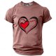 thumbnail image 1 of Camisetas de Manga Corta Casual Impresión Cuello Redondo Suéter Camiseta, Blusa de Moda de Poliéster Ligero, 1 of 3