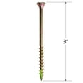 thumbnail image 4 of Grip-Rite #9 X 3 in. Star Drive Gold Construction Wood Screw 1 lb., 4 of 8